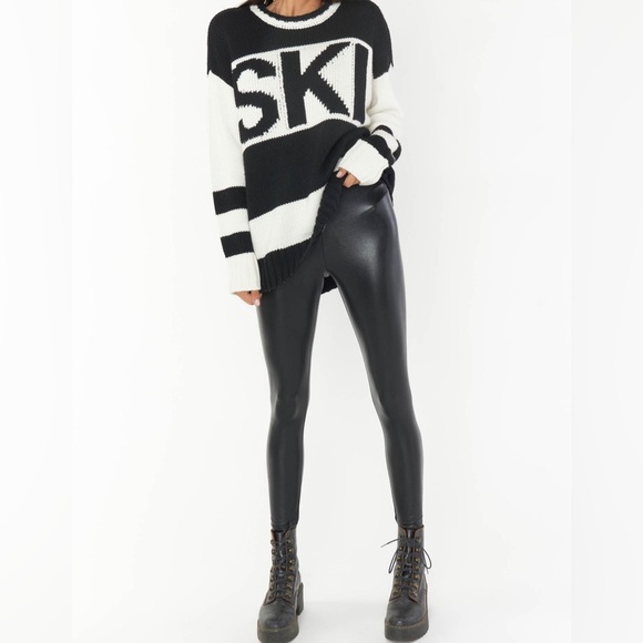 commando, faux, leather leggings - Picture 4 of 11